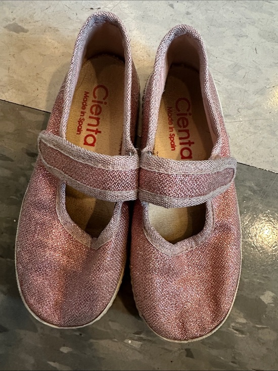 Cienta Other - Cienta pink sparkle Mary Jane